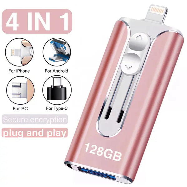 FileNest 4-in-1 Drive Backup USB Memory Stick